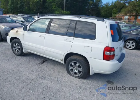 2004 Toyota Highlander V6 из США, поврежденный, VIN JTEEP21A040063542